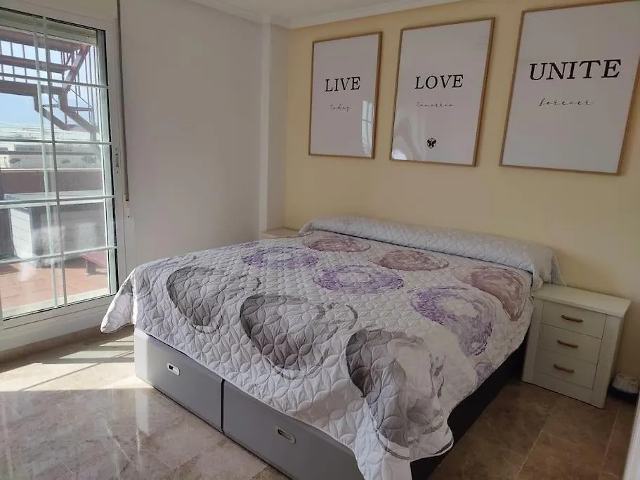 شقة Atico Lujo Con Jacuzzi Privado روكيتاس ذي مار 0*,  إسبانيا